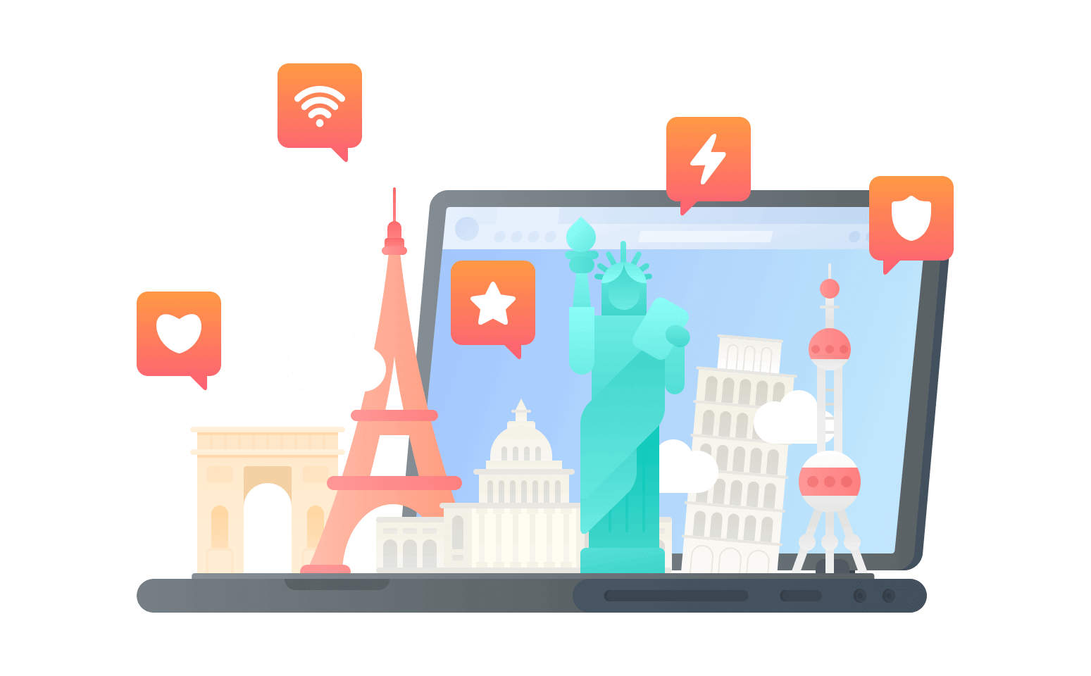 在直布罗陀连接到中国的软件 - 大陆VPN